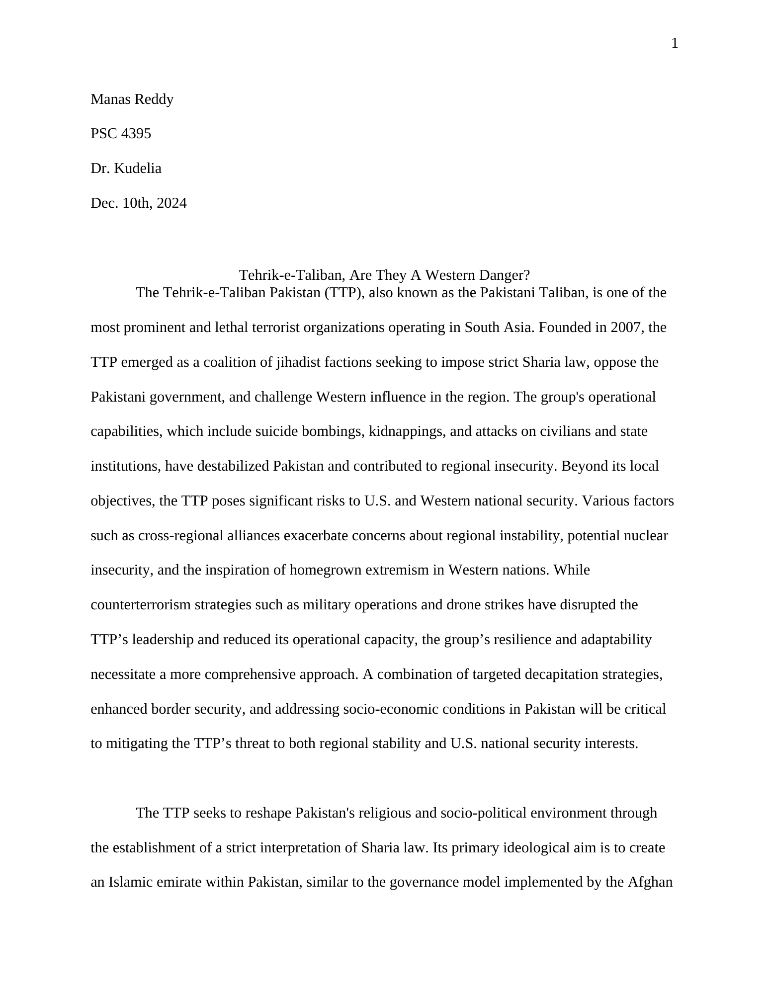 Original TTP research paper